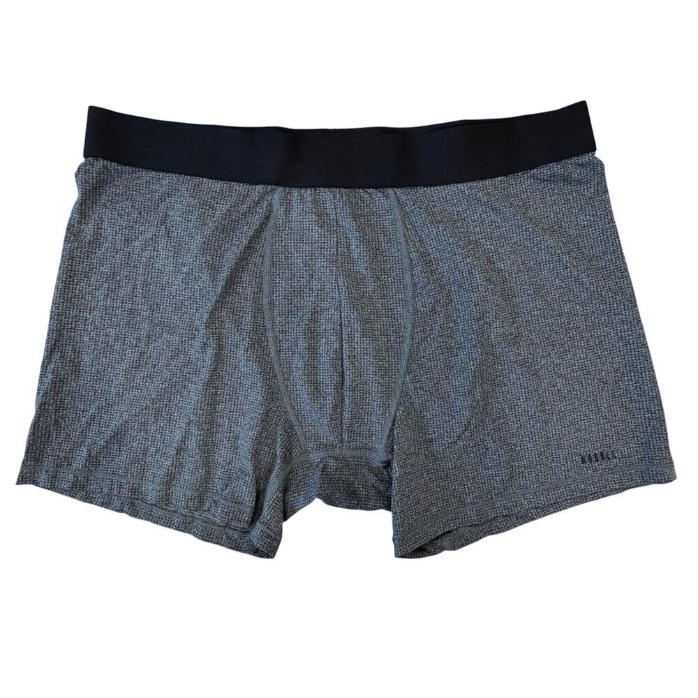 NOBULL 2 Pairs Men’s Performance Boxer Briefs Size XL New Without Box Blue Gray - Picture 5 of 9